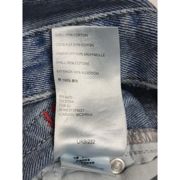 BDG Urban Outfitters High Rise Mom Blue Jeans Size 26 - Picture 7 of 7